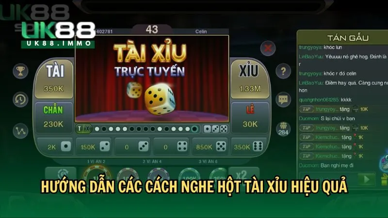 cach nghe hot tai xiu 2 Hướng dẫn các cách nghe hột tài xỉu hiệu quả